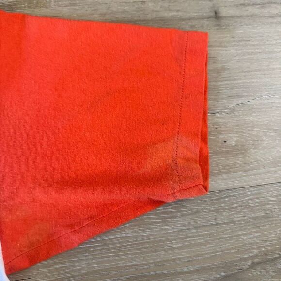 Vintage Denver Broncos 1986 AFC Champions Super Bowl Orange & White Size Large - Picture 4 of 10